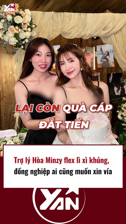 Trợ lý Hoà Minzy flex lì xì khủng