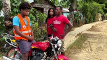 Hombre iba donde el motoconcho para que lo lleve gratis    El Haitiano Compale