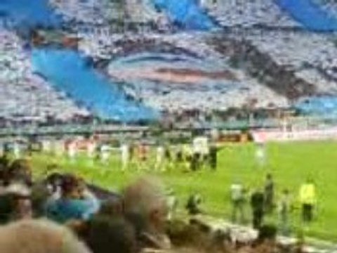 Marseille Bordeaux aux armes plus tifo