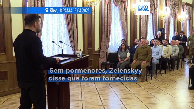Zelenskyy afirma ter informações de que a China está a fornecer armas à Rússia
