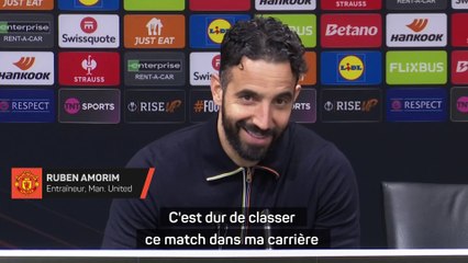 Amorim : "Dans ce stade, on a toujours l'impression que tout peut arriver..."