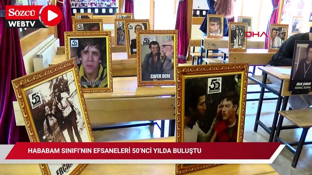 Hababam Sınıfı’nın efsaneleri 50’nci yılda buluştu