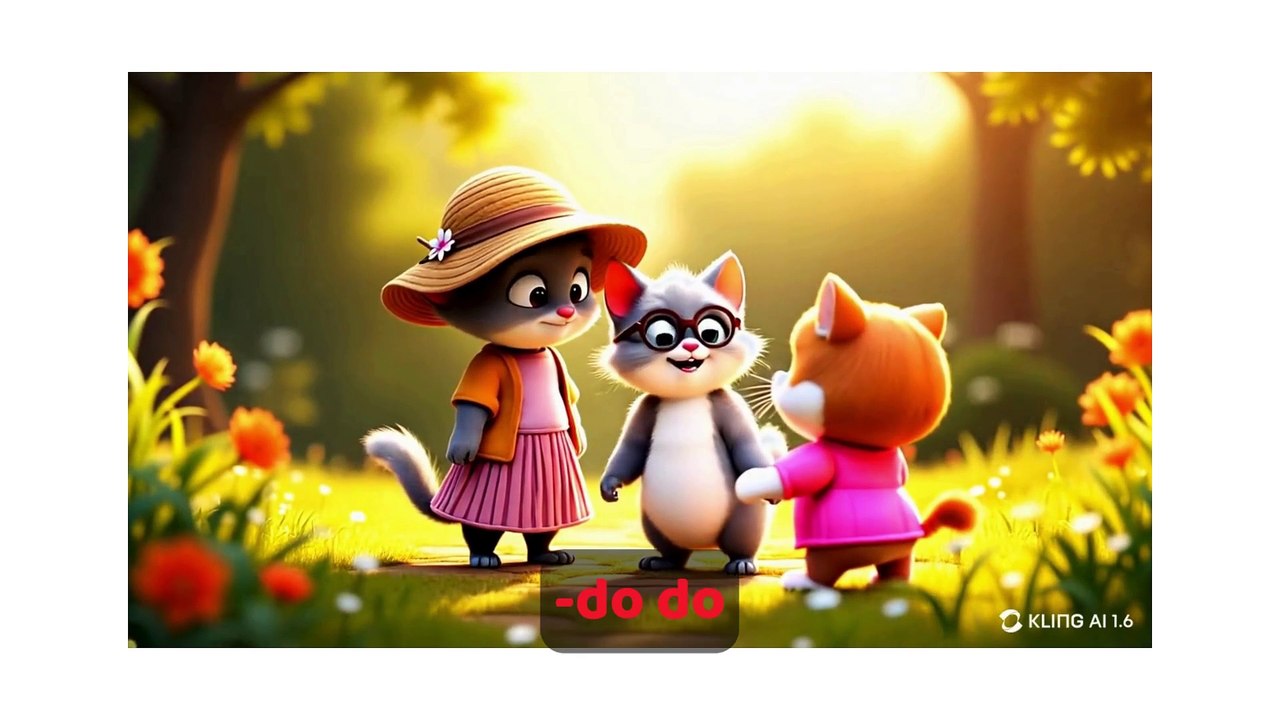 Baby Cat Song Mommy Cat, Daddy Cat & More  Cute Animated Video #babycatsong#nurseryrhymes#kids songs