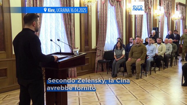 Guerra in Ucraina, Zelensky accusa la Cina di fornire armi alla Russia