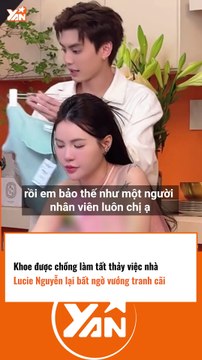 Lucie Nguyễn khoe chồng làm hết việc nhà gây tranh cãi