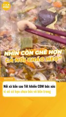 Nồi xà bần sau Tết