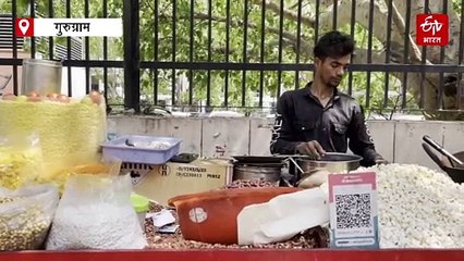 गुरुग्राम के साइबर हब में 10 फुट ऊंची 'मूंगफली की मूर्ति' क्यों है सुर्खियों में?