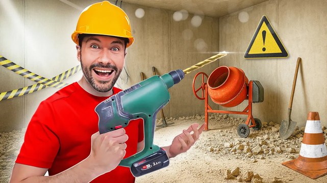 Je construis mon studio YouTube de rêve ! (les travaux commencent)