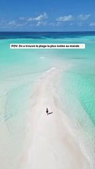 On a trouvé la plage la plus isolée au monde 🏝️
