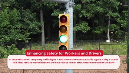Smart Traffic Control: How Temporary Traffic Lights Manage Construction Zones