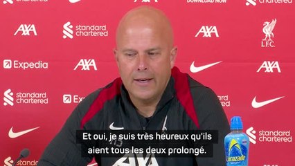Liverpool - Slot se réjouit des prolongations de Salah et van Dijk... en attendant Alexander-Arnold ?
