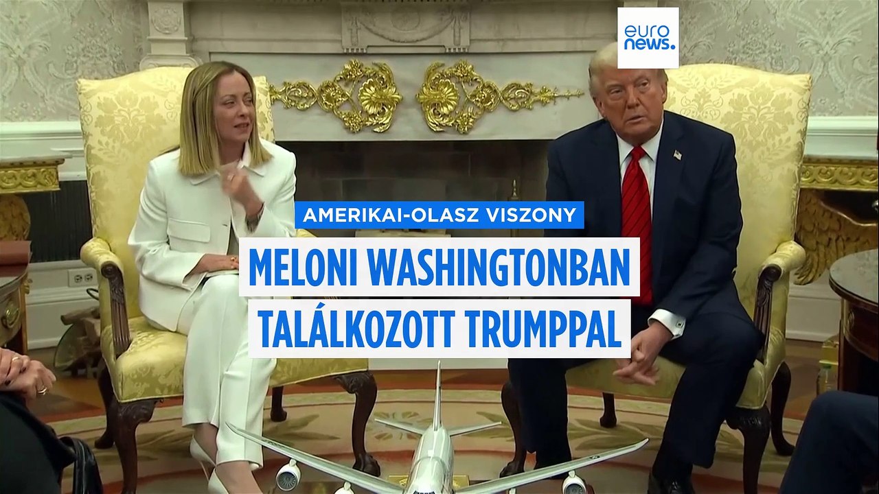 Jól szót értett egymással Donald Trump és Giorgia Meloni, de áttörést nem tudtak elérni