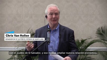 El senador de EE UU que se reunió con Kilmar Abrego García: "El Salvador viola derechos internacionales"