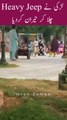 Girl Drive HEAVY JEEP Shocked Everyone 😱