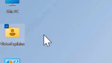 How do I get rid of a checkbox from Windows 11 / 10 icons