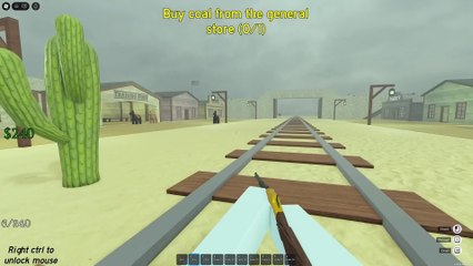 Can I beat Dead Rails By Walking?!? (Roblox)