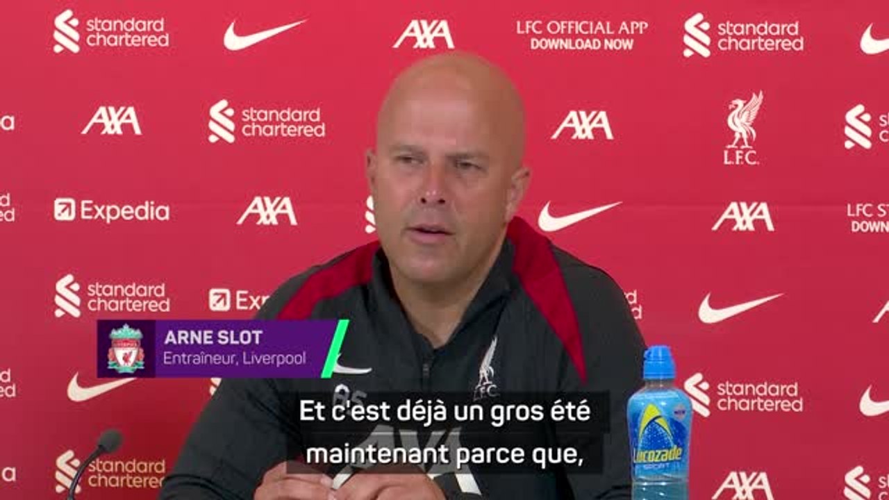 Liverpool - Slot : “Si nous parvenons à conserver cette équipe, ce sera déjà un grand été”