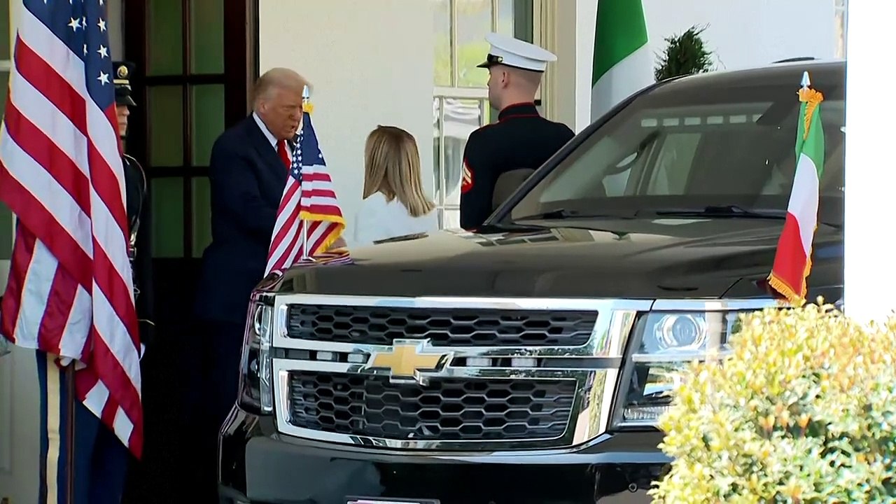 Melonis Charmeoffensive: Trump glaubt an Zoll-Einigung mit EU