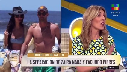 Detalles inéditos de la separación de Zaira Nara y Facundo Pieres.