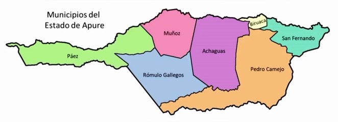 Map of Apure State. Peta Negara Bagian Apure. Apure State Map. Map of State of Apure. State of Apure Map. Map of Apure. Peta Apure. Apure Map. Mapa del Estado Apure. Mapa de Apure