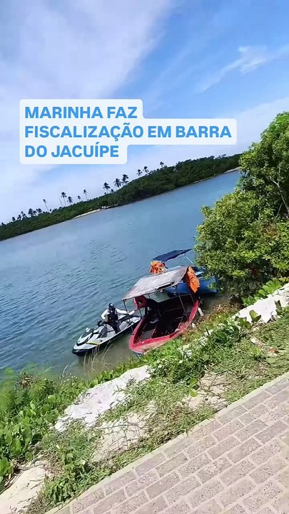 Após denúncia do Bnews, Marinha realiza vistoria em Barra do Jacuípe