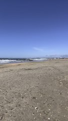 LA MER AGITÉE sur la plage sétoise