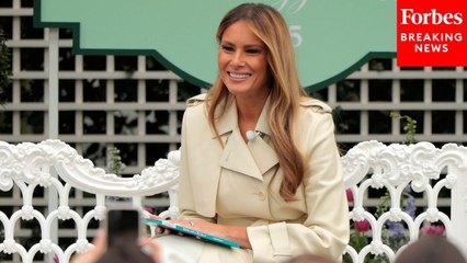 First Lady Melania Trump Reads 'Bunny With A Big Heart' To Children At The White House