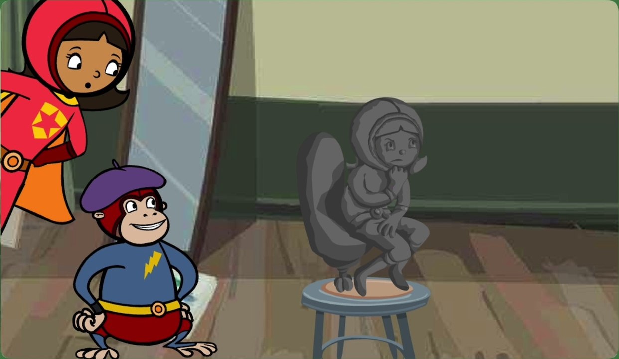 Wordgirl Power Words Story You Don’t Destroy Violet’s Paintings