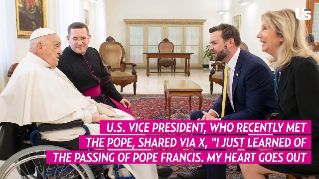 Stars React to Pope Francis' Death: Whoopi Goldberg, JD Vance and More