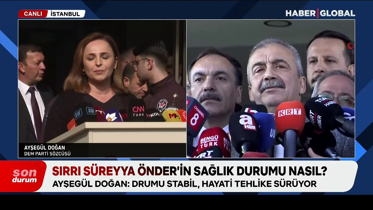 Sırrı Süreyya Önder'in sağlık durumuyla ilgili DEM Parti'den açıklama