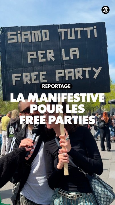 À la rue : La manifestive pour les free parties