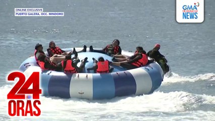 Mga turista, dagsa sa ilang beach ngayong good friday | 24 Oras