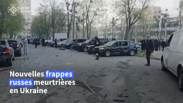 Guerre en Ukraine: nouvelles frappes russes, la diplomatie américaine s'impatiente
