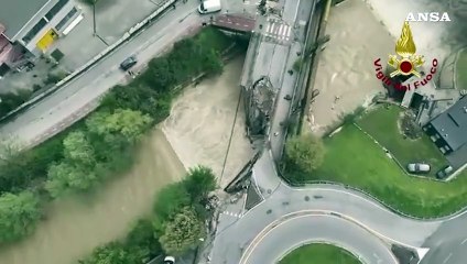 Maltempo in Veneto, crollato il ponte dei Nori a Valdagno: 2 vittime