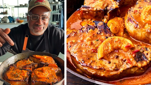 How to Make Hot Honey–Glazed Pork Chops