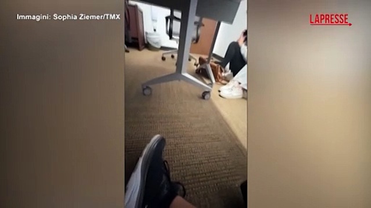 Florida State, panico e paura tra gli studenti dopo la sparatoria: le immagini
