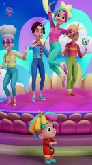 Five Strict Mommies Jumping on the bed