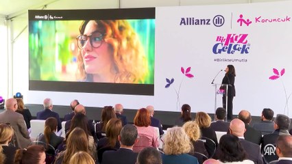 Allianz Türkiye desteğiyle kız çocukları için inşa edilecek yurdun temeli atıldı