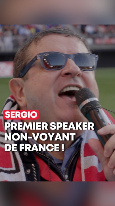 Portrait de Sergio De Felice, 1er speaker non-voyant du football en France ! ⚽