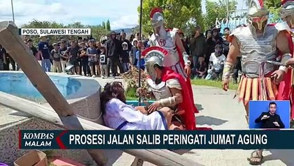 Jumat Agung di Poso dan NTT, Jalan Salib Diperankan Warga Lokal hingga Wisatawan