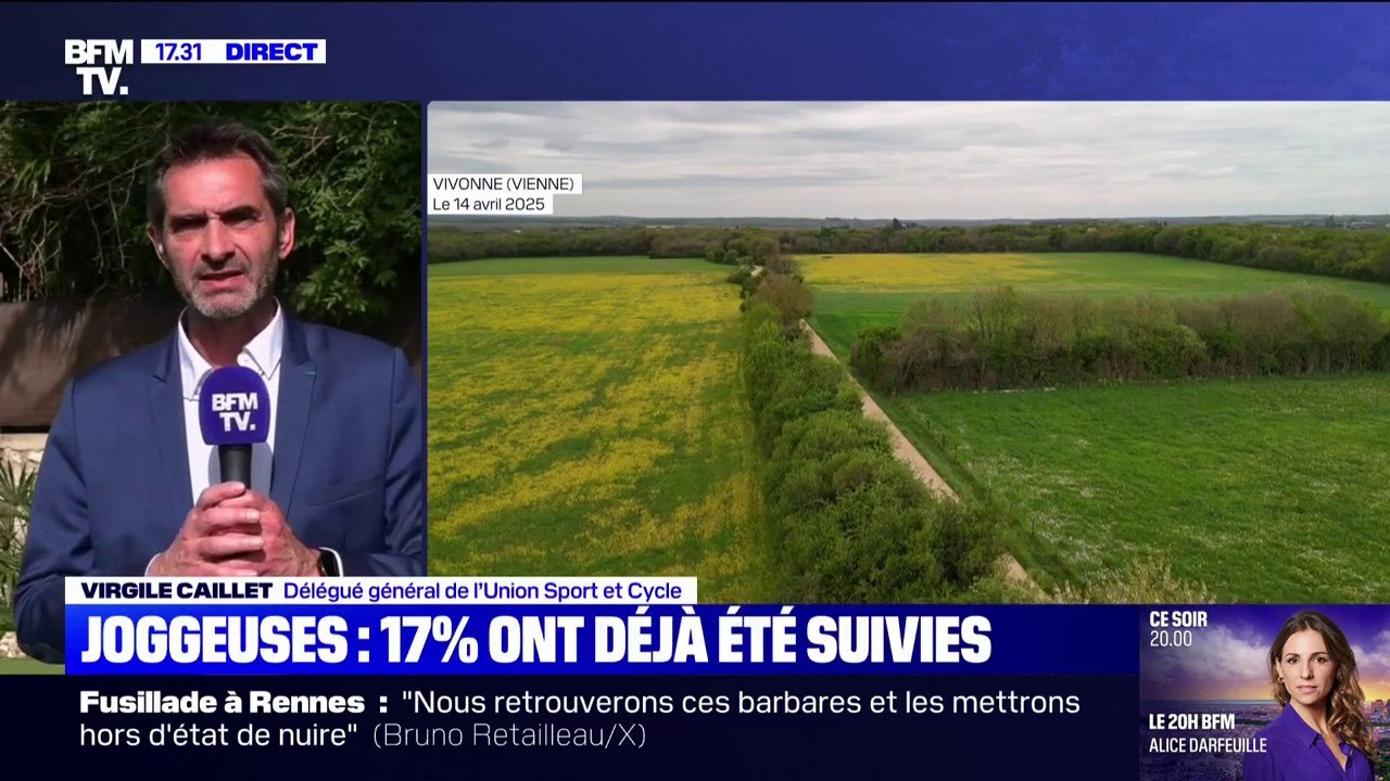 Disparition d'Agathe: 72% des femmes disent ressentir un sentiment d'insécurité lors de leurs footings