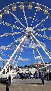 Porto Torres, inaugurata la ruota panoramica con vista sul Golfo dell'Asinara