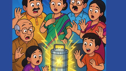 "Gokuldham Time Travel Tiffin 🍱⏳ | Jethalal in Stone Age?! 😂 #SmileNTales"