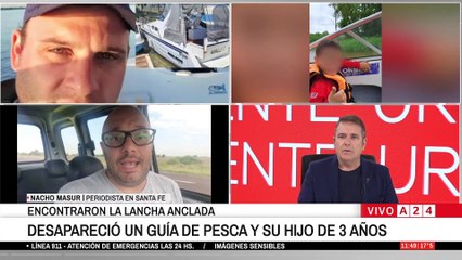 🚨 MISTERIO EN EL RÍO PARANÁ: DESAPARECIÓ UN GUÍA Y SU HIJO DE TRES AÑOS EN SANTA FE