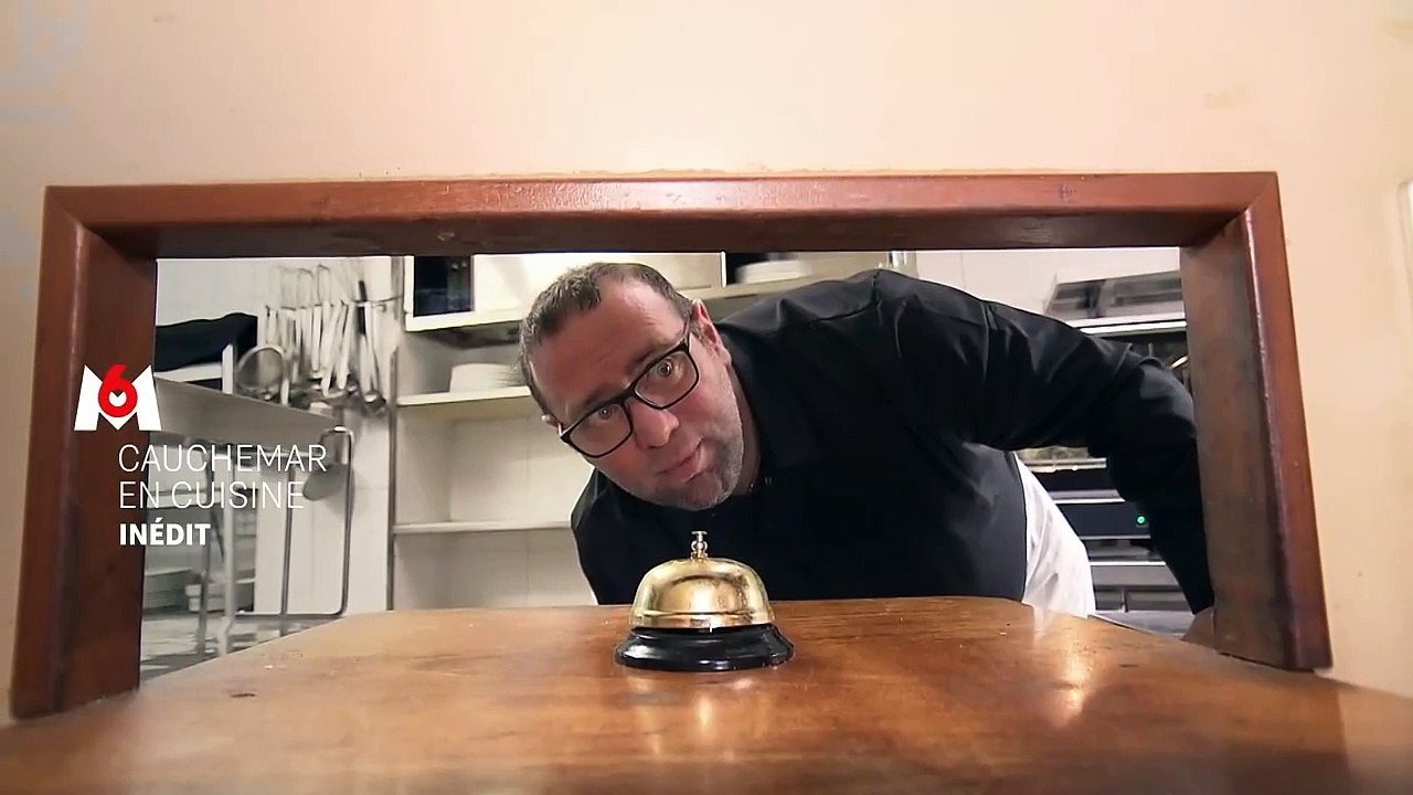 Bande-annonce de l'émission inédite de "Cauchemar en cuisine" dans le restaurant "Le Jardin des Quatre Saisons" d'Alexandre Bravi à Albi, dans le Tarn.