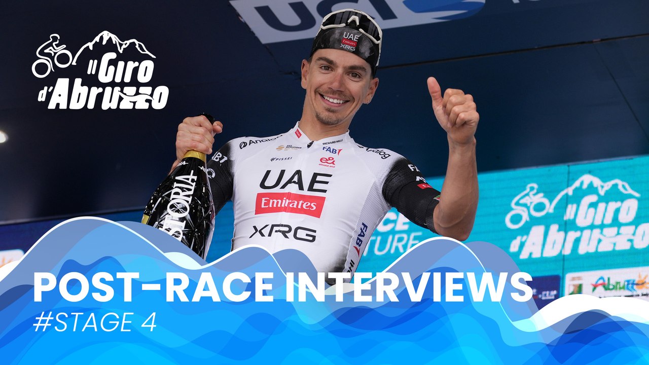 Il Giro d'Abruzzo 2025 | Stage 4: Post-race interviews
