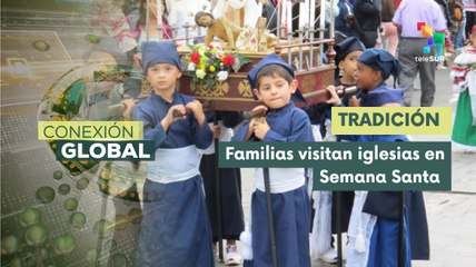 Colombianos realizan la procesión de Popayán en Viernes Santo