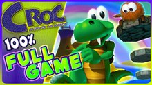 Croc Legend of the Gobbos FULL GAME 100% Longplay (PS5, PS1)
