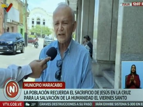 Zulia | Habitantes del municipio Maracaibo conmemoran la pasión y muerte de Jesucristo