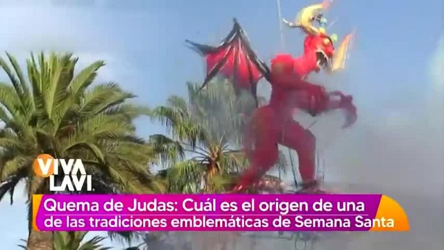 ¿Cuál es el origen de la tradición de 'Quemas de Judas'?